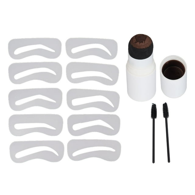Kit Para Dar Forma A Las Cejas, A Prueba De Sudor, 1,8 G, Ahorro De Tiempo, Kit De Plantillas De Cejas De Larga Duración Para Principiantes En Maquillaje ANGGREK Otros