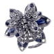 thumbnail image 3 of Pinzas para el cabello Macarena con flores para mujer azul, 3 of 7