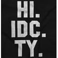 thumbnail image 2 of I Don't Care Thank You Rude Honest Plus Size Crewneck Graphic Tee Shirt Brisco Brands 3X, 2 of 4