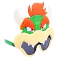 thumbnail image 1 of Gafas de sol Sun-Staches Nintendo Bowser con máscara verde de dientes, 1 of 3