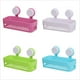 thumbnail image 2 of Estante organizador de plástico con ventosa para baño, cocina y ducha (blanco), 2 of 2