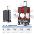 thumbnail image 6 of Lsque Chillin with My Gonme Printed Luggage Cover, Travel Luggage Protector,Scratch and Dirt Resistant, Fits 18-32 Inch Luggage - Medium, 6 of 9