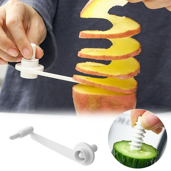 Coupe-légumes 1 pour Usage de Cuisine, Créateur de Zoodle et Trancheuse pour Préparation de Légumes Frais avec Base Non et Construction Facile à Nettoyer