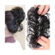thumbnail image 5 of Women Wig Fashion Fluffy Natural Exquisite Makeup Tool Artificial Fibers Female Octopus Hair Bag Meatball Headdresses Wig for Bride - Brown, 5 of 5