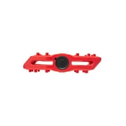 Eclat Slash Platform Pedals Body: Nylon, Spindle: Cr-Mo, 9/16'', Red, Pair