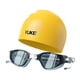 thumbnail image 1 of Gafas de natación con tapa de natación sin fuga para hombres gafas de natación Amarillo, 1 of 8
