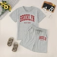 thumbnail image 5 of Gelikeya Girl Outfits Size 7-8 Girls Outfits Size 7/8 Tween Clothes 10-12 Girls Trendy Teen Girl's Summer Outfits 2 Piece Girls School Clothing Sets (Grey, 7-8 Years), 5 of 5