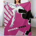 thumbnail image 5 of Spider-Man Throw Blanket Cute Flannel Anime for Girls Boys Men Women, 5 of 7