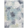 thumbnail image 1 of HomeRoots 475327 5 x 8 ft. Blue Yellow Abstract Sky Area Rug, Blue & Yellow, 1 of 1