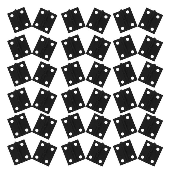 OFFIGAM Vintage Metal Cabinet Hinges for Small Boxes and Model Making Projects, , 50 Pieces