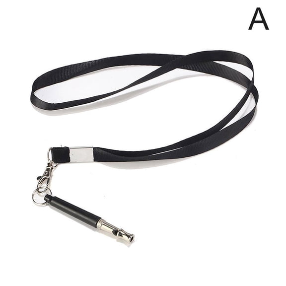 Dog Whistle Stop Barking Pet Training Ultrasonic High S4X0 Pitch Lanyard