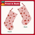 thumbnail image 2 of Sikiie Cute Strawberry C Christmas Stockings,18 Inches Christmas Stockings Xmas Hanging Stockings for Family Christmas Decorations & Gifts, 2 of 7