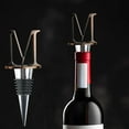 thumbnail image 4 of pvdgvd 26 English Alphabet Wine Stoppers, Alloy & Food-Grade Material, Reusable for Wine Bottles, Ideal Party Favors & Table Decor, 4 of 5