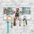 thumbnail image 2 of Hello Winter Doberman Pinscher Frosty Morning Walk Welcome Snowy Christmas Wood Key Holder Doberman Dog Lover Gifts Wall-mounted Key Rack Home Decor - 02018, 2 of 5