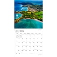thumbnail image 3 of Tropical Islands | 2024 12x24" 18 Month Wall Calendar | Jul '23 - Dec '24 | Plato, 3 of 8
