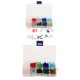 thumbnail image 1 of 650 Piezas De Cristal De Colores Mezclados Rondelle Espaciadoras Sueltas Perlas Sunnimix Cuentas facetadas de rondelle, 1 of 8