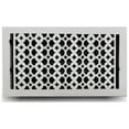 thumbnail image 3 of Cast Iron Floor Register with holes and matching screws |  Cast Iron Floor Vent Covers | Air Vent Covers for Floors, Walls & Ceiling | Size 8″ x 14″ VR-100 | Brown, 3 of 9