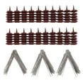 thumbnail image 2 of Picos para pájaros, pinchos para pájaros de 15 pies, pinchos de acero inoxidable para pájaros, pinchos repelentes de pájaros, tecnología innovadora, 2 of 12