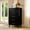 5-Drawers-Black, variant on Aiho Modern 6 Drawer Wood Dressers, Wide Chest of Drawers with Metal Handles for Living Room, Bedroom, Black