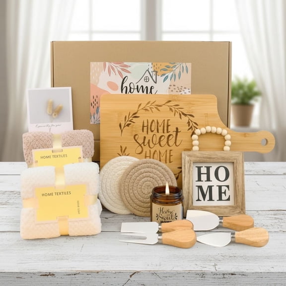 House Warming Gifts New Home, Housewarming Gifts for Women, New Home Gift Ideas, New Apartment Housewarming Welcome Basket, Closing Gift for Home Buyers