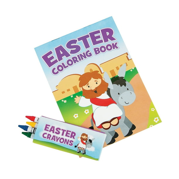 Download He Lives Mini Coloring Book W Crayons Stationery 24 Pieces Walmart Com Walmart Com