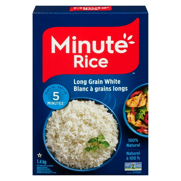 Minute Rice riz blanc à grains, 1.4 kg 1,4 kg