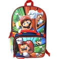 thumbnail image 1 of Set de mochilas Bioworld Super Mario de 40 cm con bolsa de almuerzo para niños mayores de 5 años, 1 of 1