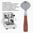 thumbnail image 4 of 58mm Bottomless Coffee Portafilter with Single Layer Screen, Wooden Handle for Expobar, , Rancilio, 4 of 7