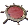 thumbnail image 4 of Nagina International Antique Wall Mirror Ship Wheel | Vintage Rustic Appeal Decor (30 Inches), 4 of 6