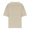 thumbnail image 5 of Uaswgudfs Women's Fashion Striped Lightweight Cotton T-Shirt | Casual Everyday Short Sleeve Top 2025, 5 of 5