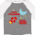 thumbnail image 4 of Inktastic I Love My Glamma to the Moon and Back Boys or Girls Long Sleeve Baby Bodysuit, 4 of 5