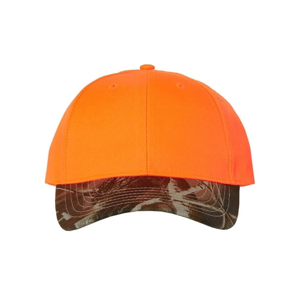 Kati Solid Crown with Camo Visor Cap
