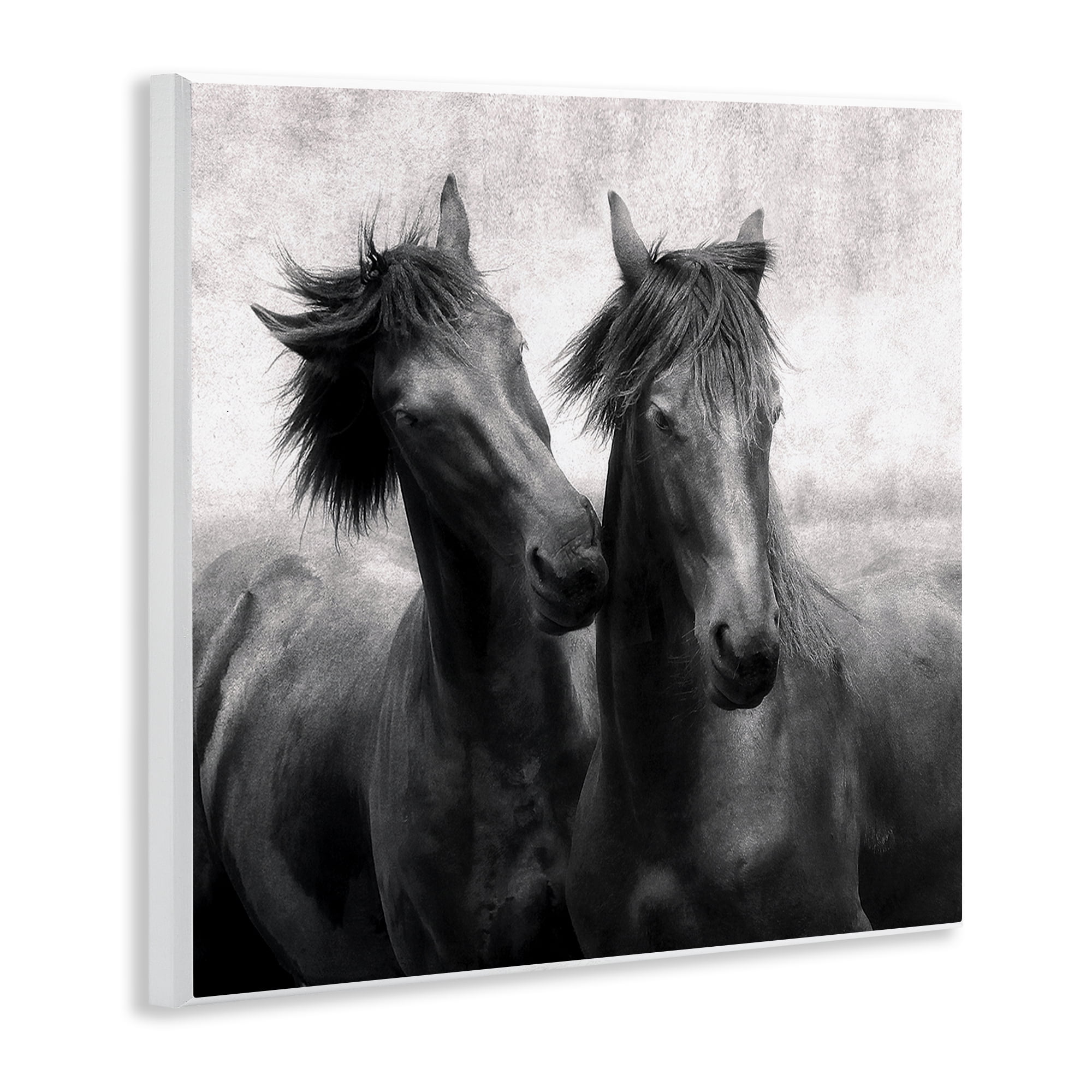 Stupell Industries Short Haired Horse Pair Wall Plaque Art, design by Lars Van de Goor