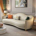thumbnail image 2 of Leather Living Room Sofas Modern Sectional Wooden Living Room Sofas Furniture Confort Nordic Hotel Bedrooms Salon Meuble Sofas My Lux Decor Round, 2 of 27