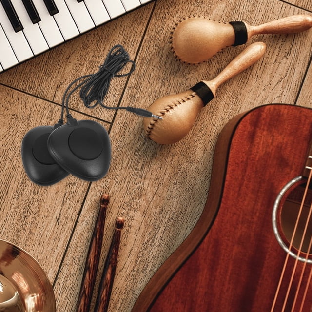 YSNOOWE Pedal Doble Para Batería Electrónica Con De Bajo Ruido Para Silenciosa