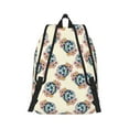 thumbnail image 7 of Geaub 70s disco ball durable canvas backpack: stylish, lightweight, and spacious with adjustable straps, 7 of 7