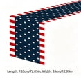 thumbnail image 3 of 4th of July Decorations - Patriotic USA Stars Table Runner for Home | Memorial Day Decorations - 250th Anniversary Fourth of July Accessories Decor Party Supplies Indoor, 3 of 9