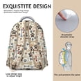 thumbnail image 5 of Dog Print Bookbag for Active Lifestyles - Gym, School & Travel Friendly, Water-Resistant, Trendy Pet Lover Look, 5 of 6