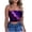 Black A, variant on Women's Casual Tube Top Square Neckline Pull-On Sequin Stretchable Skinny Solid Color for Casual