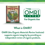 Down to Earth (#07854) Organic Vegetable Garden Fertilizer 4-4-4, 5# box