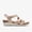 Metallic, variant on Womens Calenne Clara Wedge Sandals