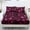 Pink Skulls Hearts Roses, variant on Xixirimido Pink Skulls Hearts Roses Print Bed Sheets Set 3 Piece Bedding Sheet Set, Comfy Non-Slip Bedsheet & Pillowcases Deep Pocket Fitted Sheet for Women Men, Twin Size