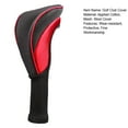 thumbnail image 7 of JANGSLNG Golf Club Headcover Tear Resistant Non-slip Soft Lining Protect The Club Head Applied Cotton No. 1/3/5 Golf Putter Cover for Golf, 7 of 7