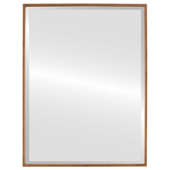 Singapore Framed Rectangle Mirror - Sunset Gold - 13" x 17"