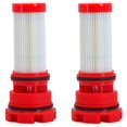 thumbnail image 1 of 2x Nouveau Filtre à Carburant Rouge Compatible avec Moteurs Optimax/ve, 1 of 5