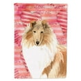 thumbnail image 1 of Carolines Treasures CK1756CHF Love a Rough Collie Flag Canvas House Size, 1 of 4