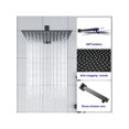 thumbnail image 5 of Lordear Shower System 10 Inch Rain Shower head Bathroom Shower Faucet Set Trim Kit with Valve Combo,Black, 5 of 5