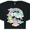 thumbnail image 3 of My Little Pony - Rainbow Scene - Junior's Cropped Tee, 3 of 5