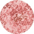 thumbnail image 1 of Ahgly Company Machine Washable Indoor Round Transitional Pink Area Rugs, 6' Round, 1 of 7