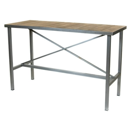 Bay Dining Table - REZ Furniture Vintage 63 in. Bar Height Rectangular Dining Table